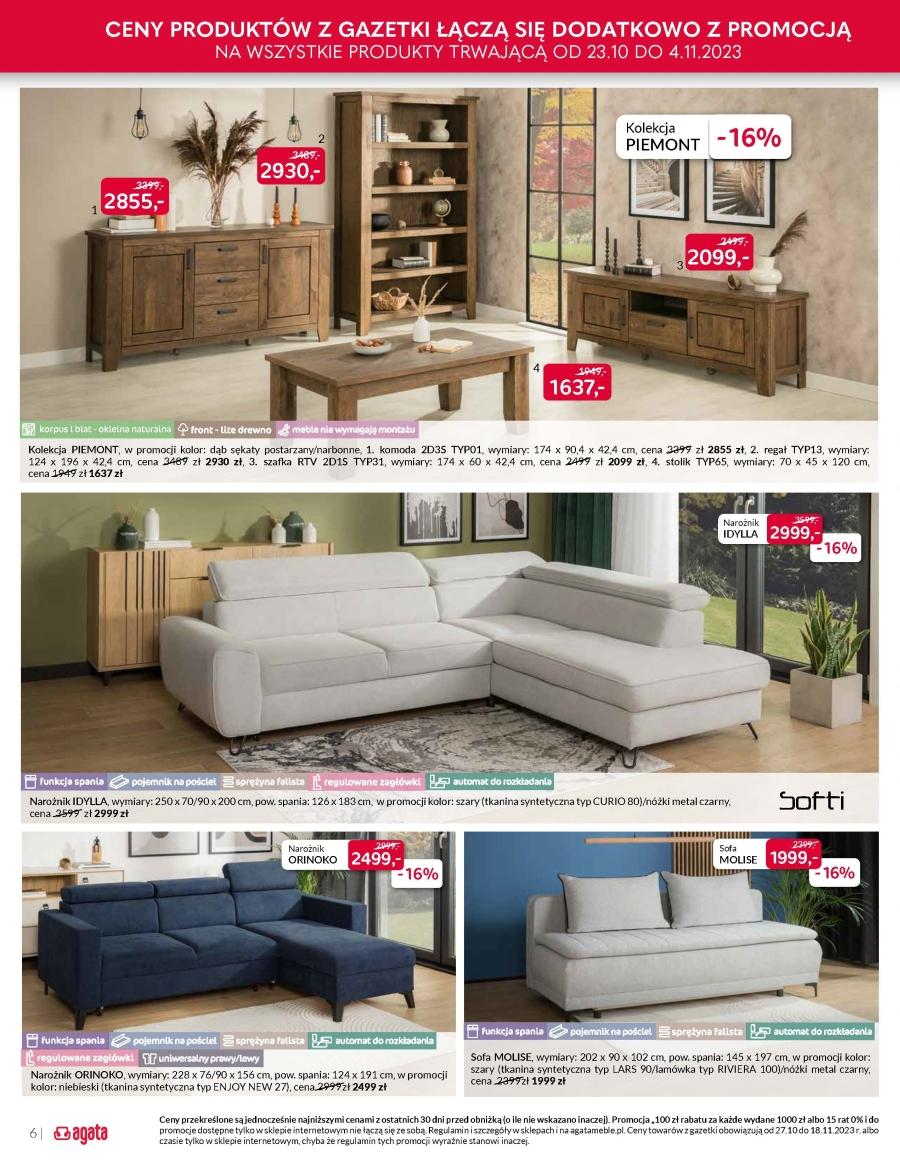 Gazetka promocyjna Agata str. 6