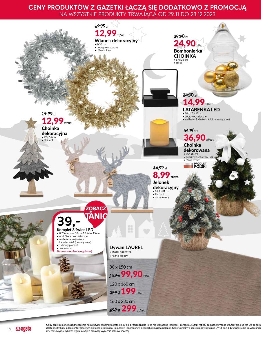 Gazetka promocyjna Agata str. 6