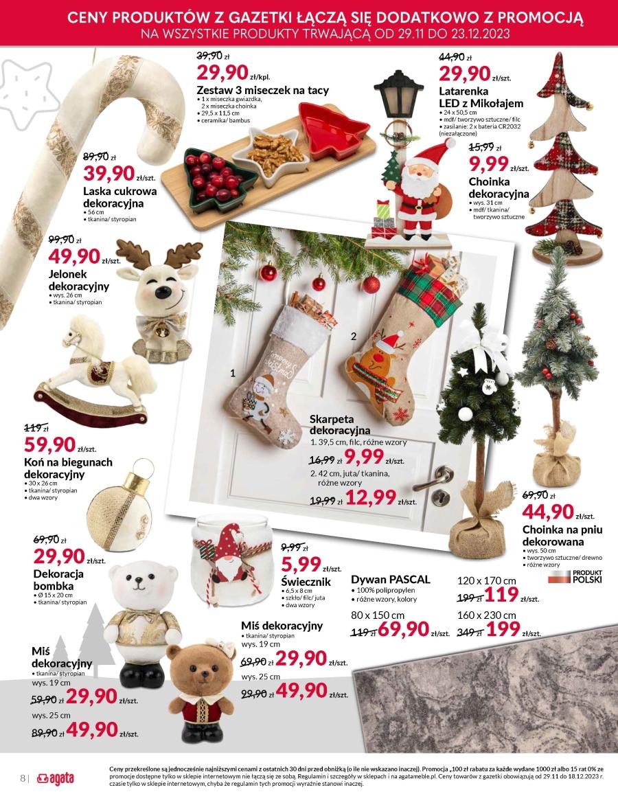 Gazetka promocyjna Agata str. 8