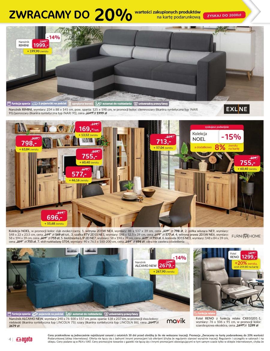 Gazetka promocyjna Agata str. 4