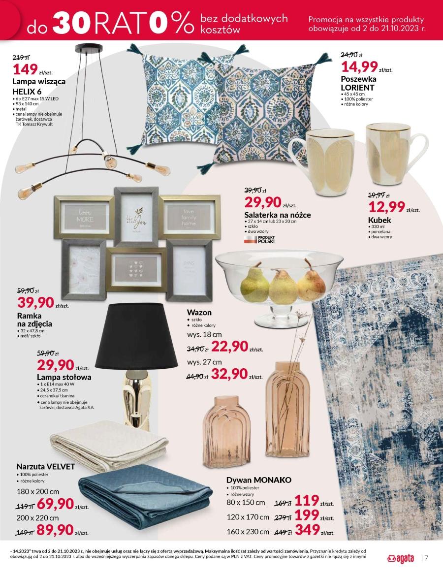 Gazetka promocyjna Agata str. 7