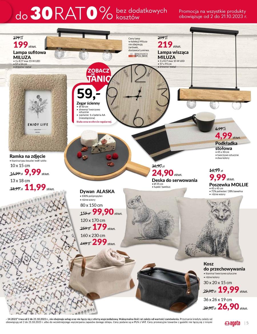 Gazetka promocyjna Agata str. 5