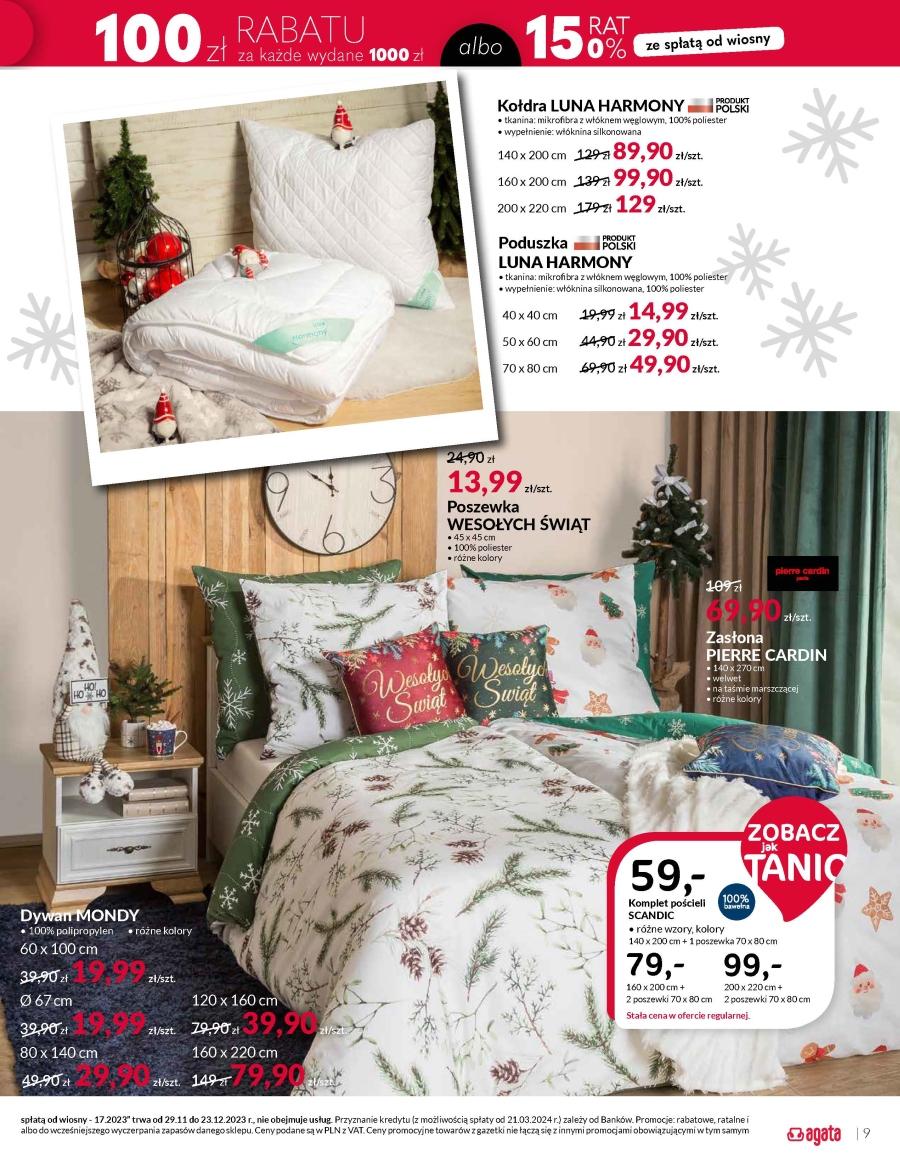 Gazetka promocyjna Agata str. 9