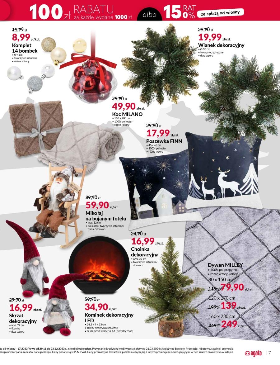 Gazetka promocyjna Agata str. 7