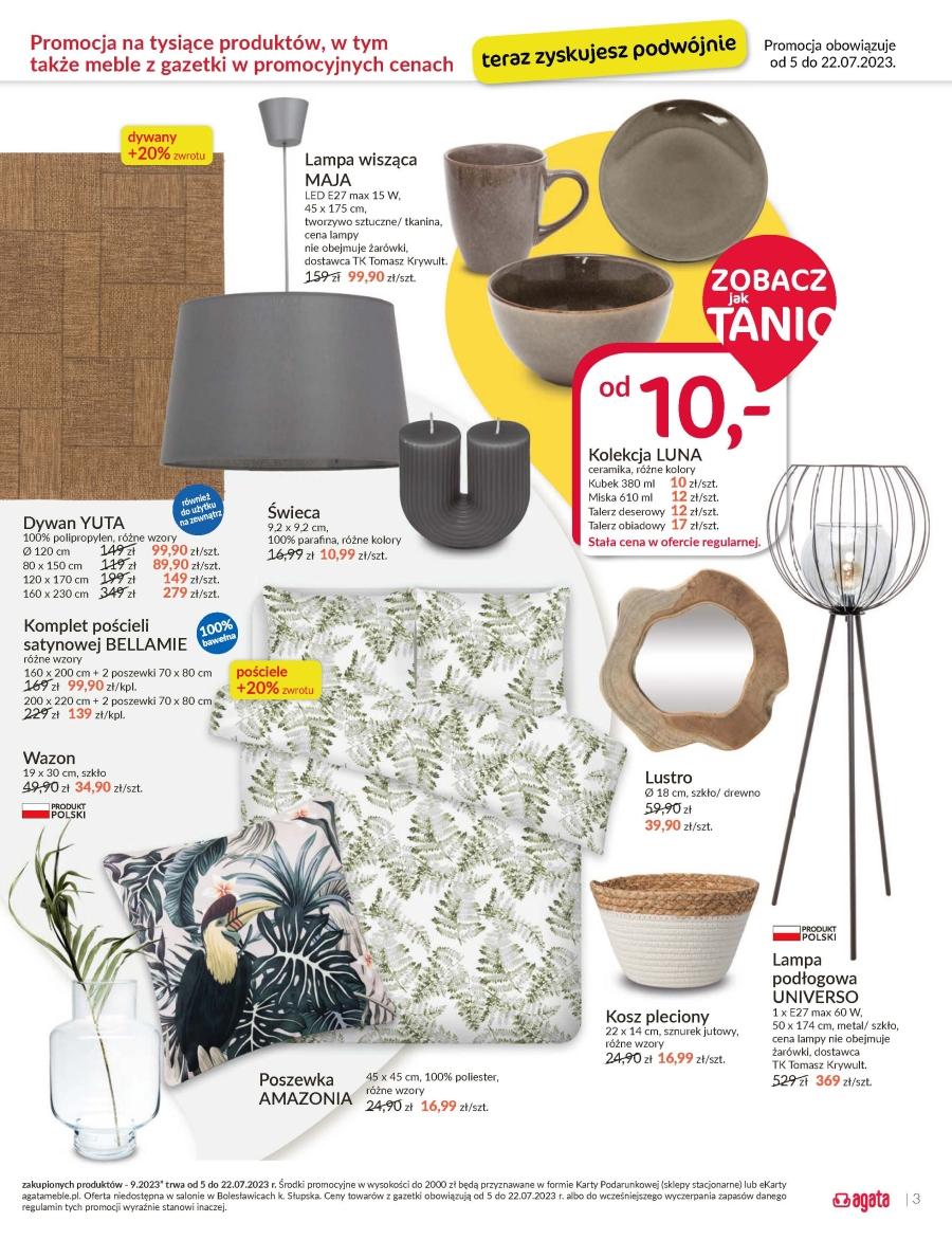 Gazetka promocyjna Agata str. 3