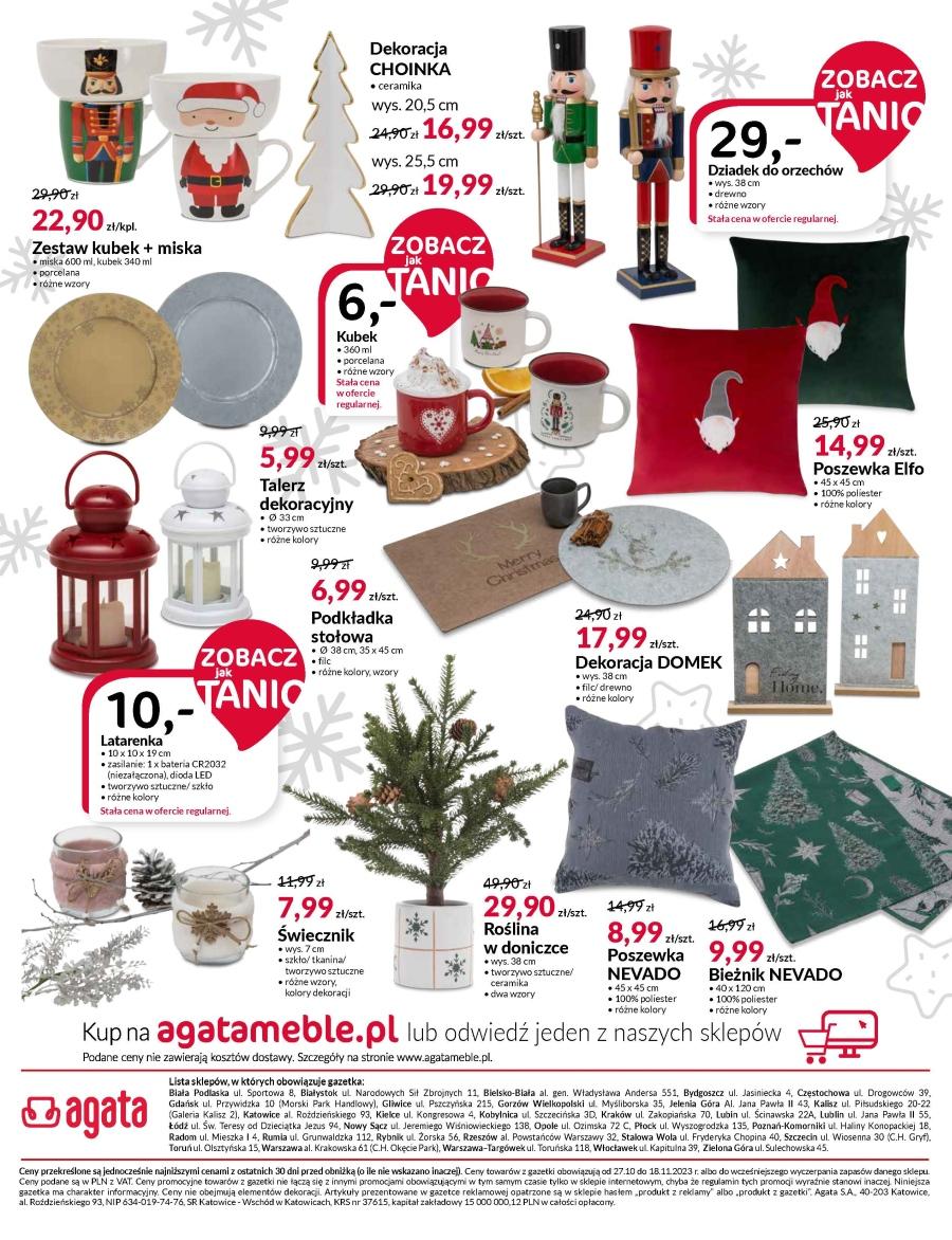 Gazetka promocyjna Agata str. 16