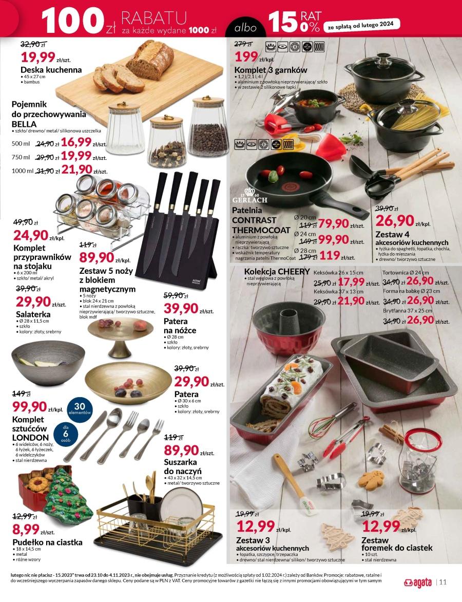 Gazetka promocyjna Agata str. 11