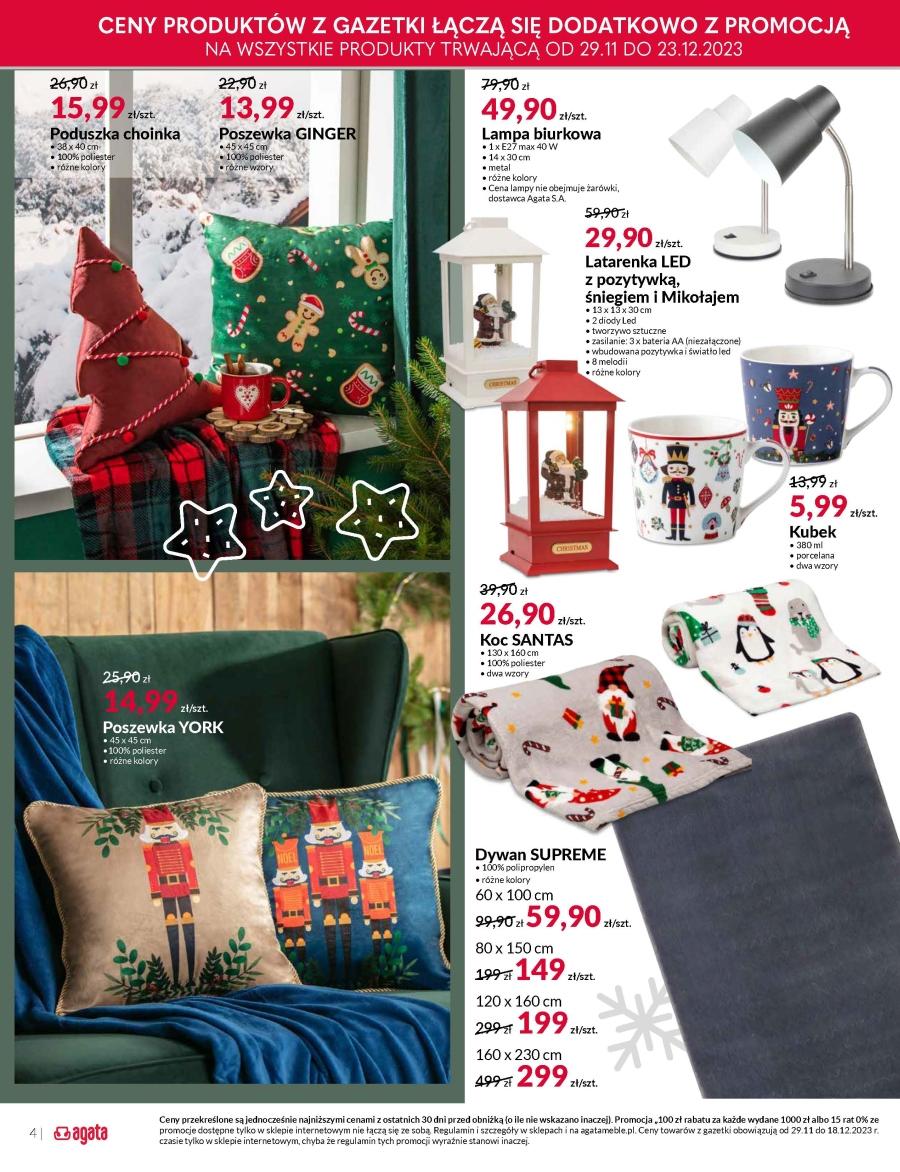Gazetka promocyjna Agata str. 4