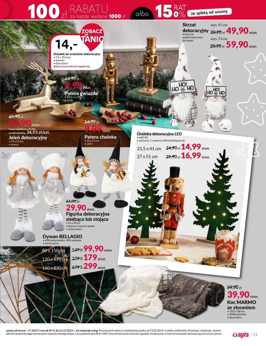 Gazetka promocyjna Agata str. 11