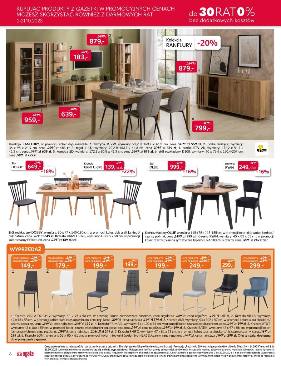 Gazetka promocyjna Agata str. 8