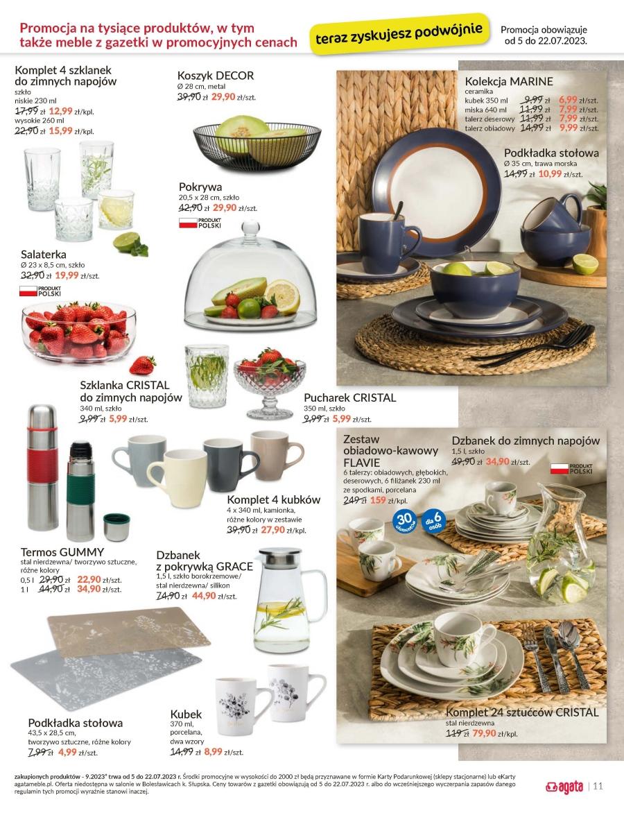 Gazetka promocyjna Agata str. 11