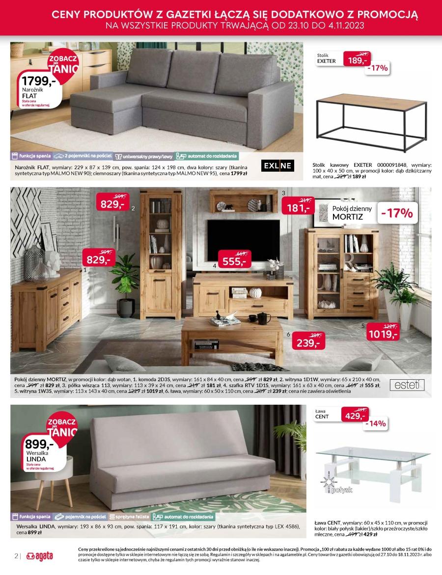 Gazetka promocyjna Agata str. 2