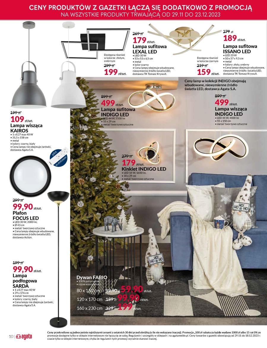 Gazetka promocyjna Agata str. 10