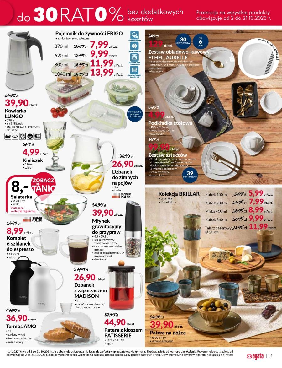 Gazetka promocyjna Agata str. 11