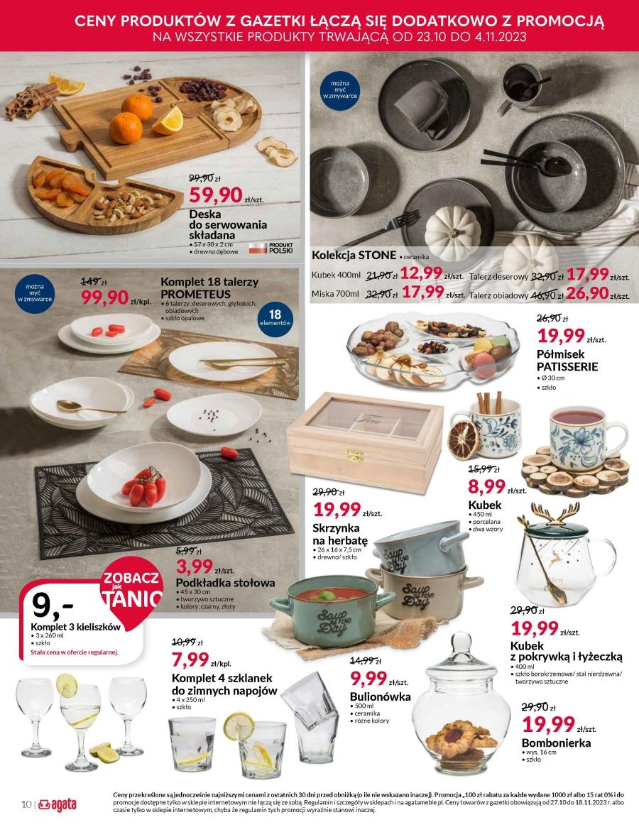 Gazetka promocyjna Agata str. 10
