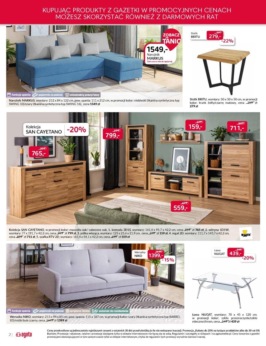 Gazetka promocyjna Agata str. 2