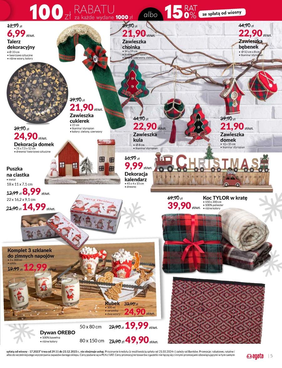 Gazetka promocyjna Agata str. 5