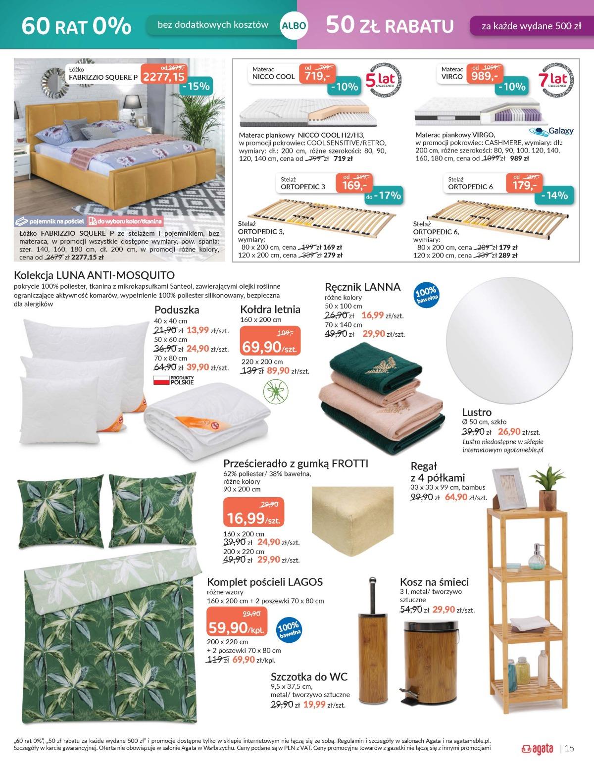 Gazetka promocyjna Agata str. 15