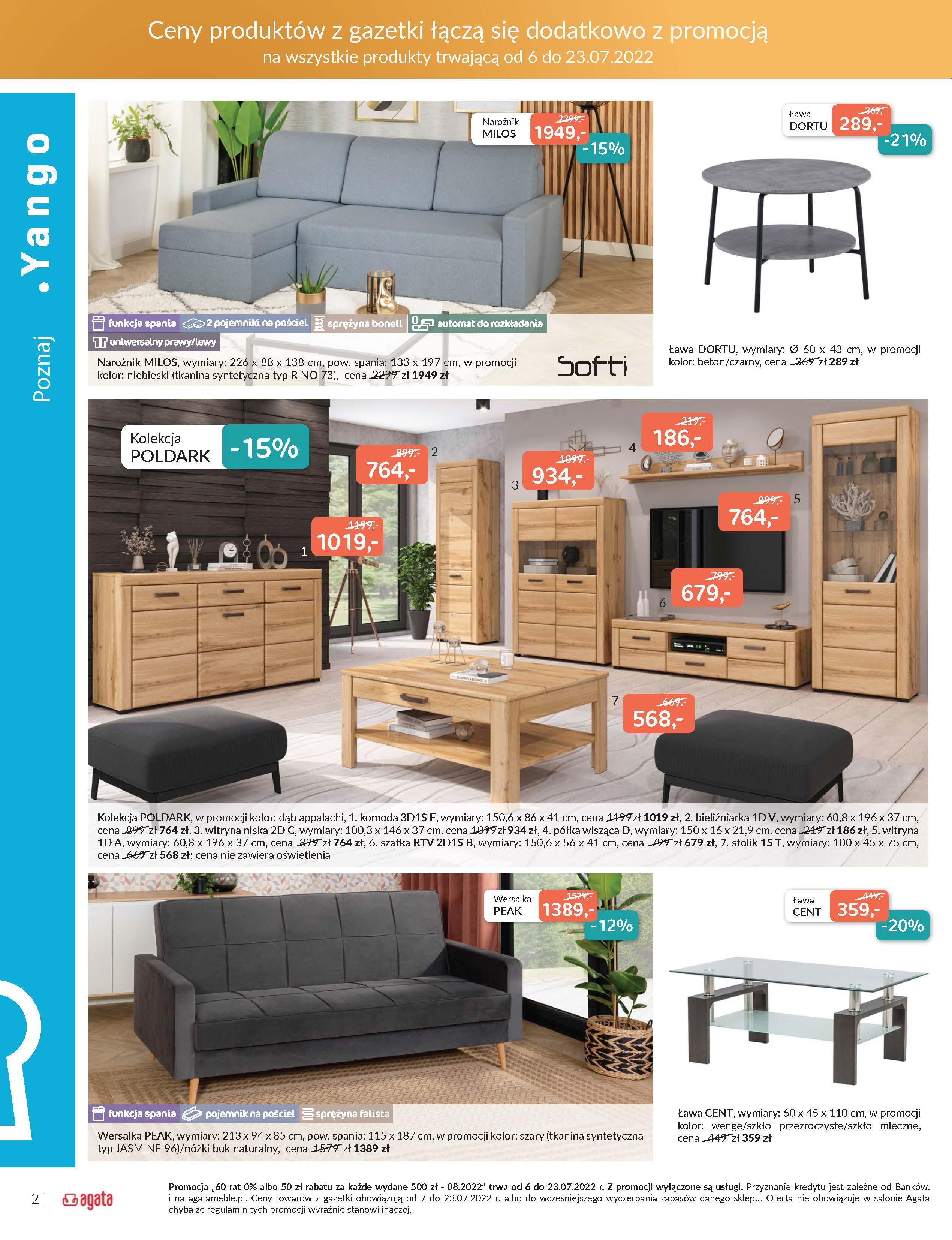 Gazetka promocyjna Agata str. 2