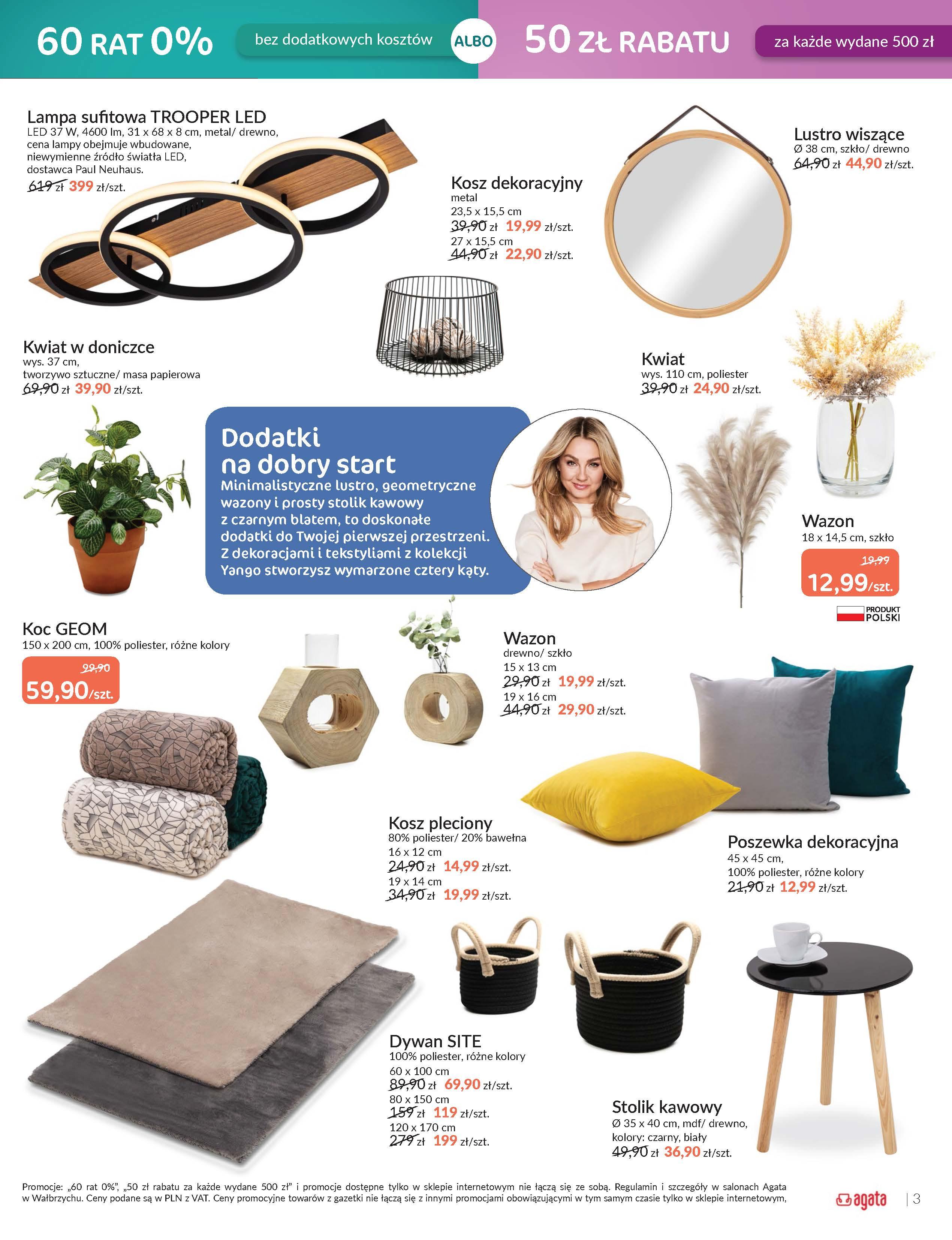 Gazetka promocyjna Agata str. 3