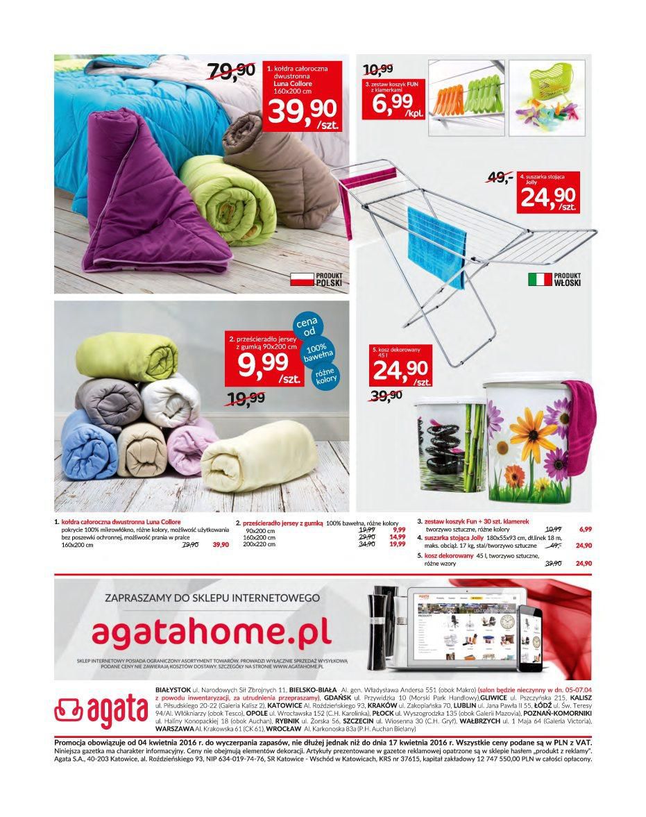 Gazetka promocyjna Agata str. 8