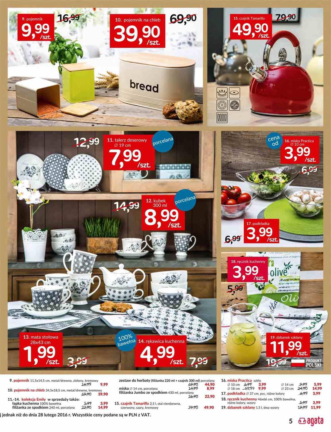 Gazetka promocyjna Agata str. 5