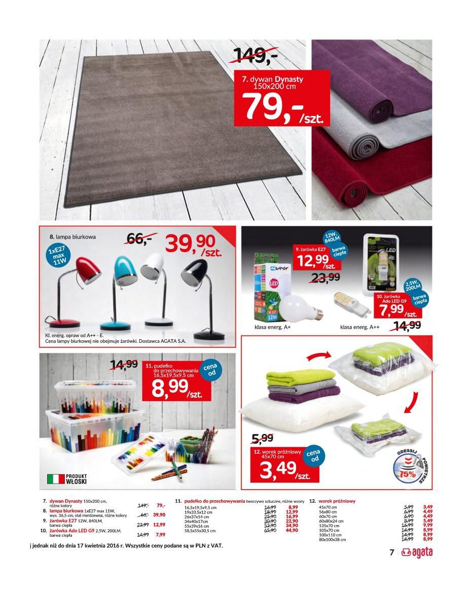 Gazetka promocyjna Agata str. 7