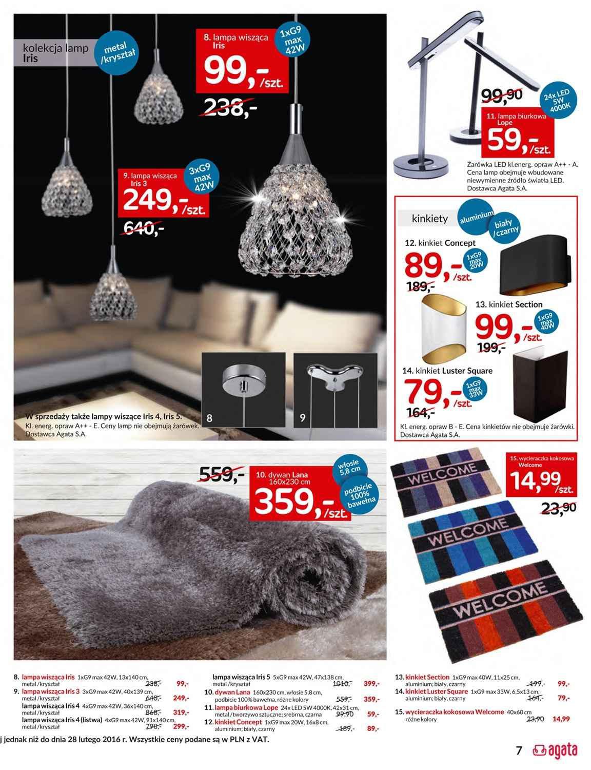 Gazetka promocyjna Agata str. 7