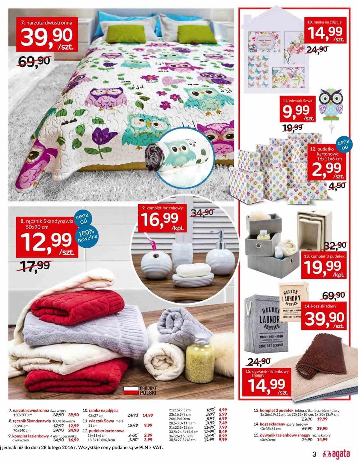Gazetka promocyjna Agata str. 3