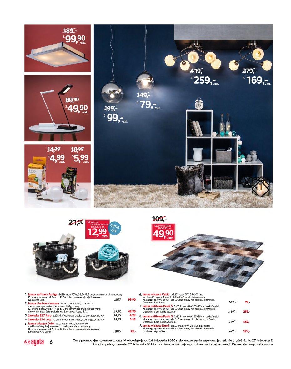 Gazetka promocyjna Agata str. 6