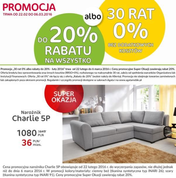 Gazetka promocyjna Agata str. 1