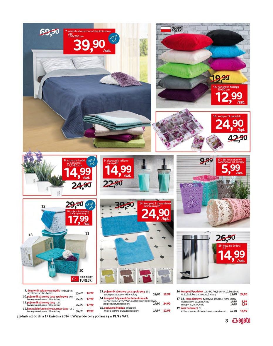 Gazetka promocyjna Agata str. 3
