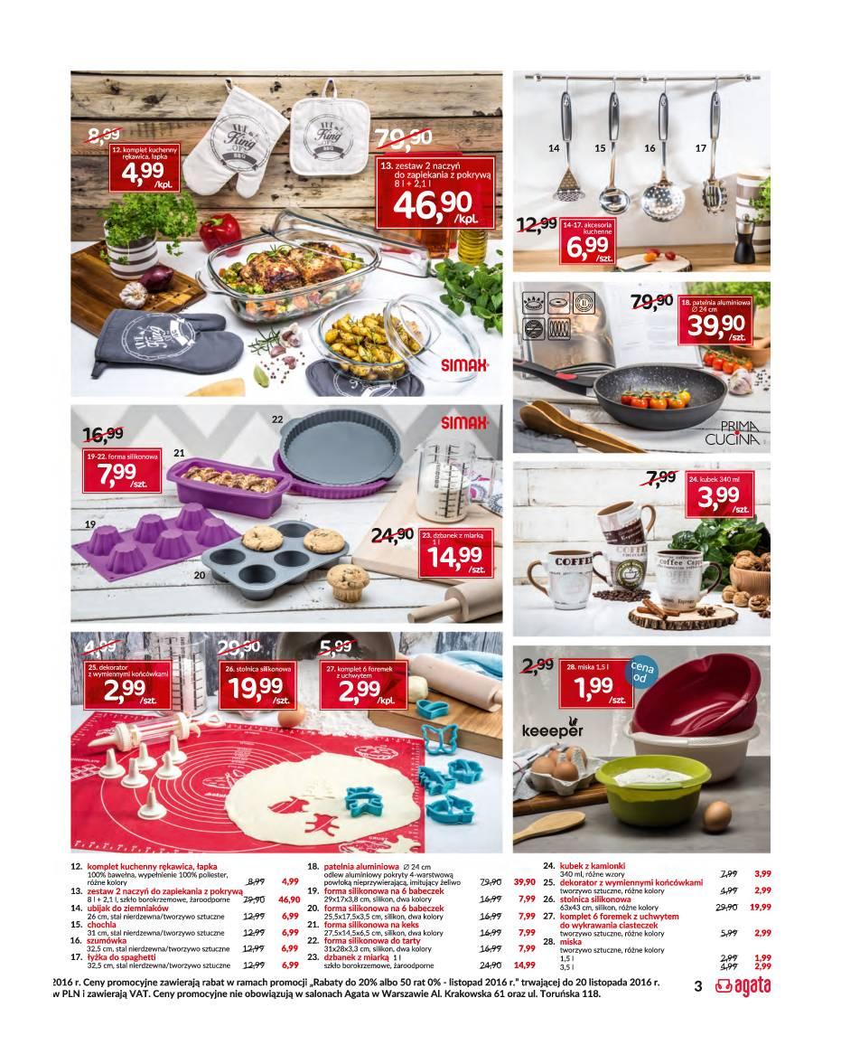Gazetka promocyjna Agata str. 3
