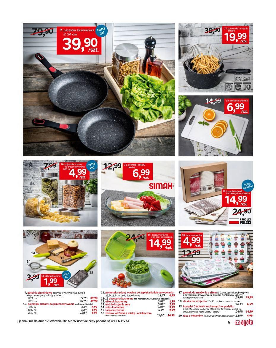 Gazetka promocyjna Agata str. 5