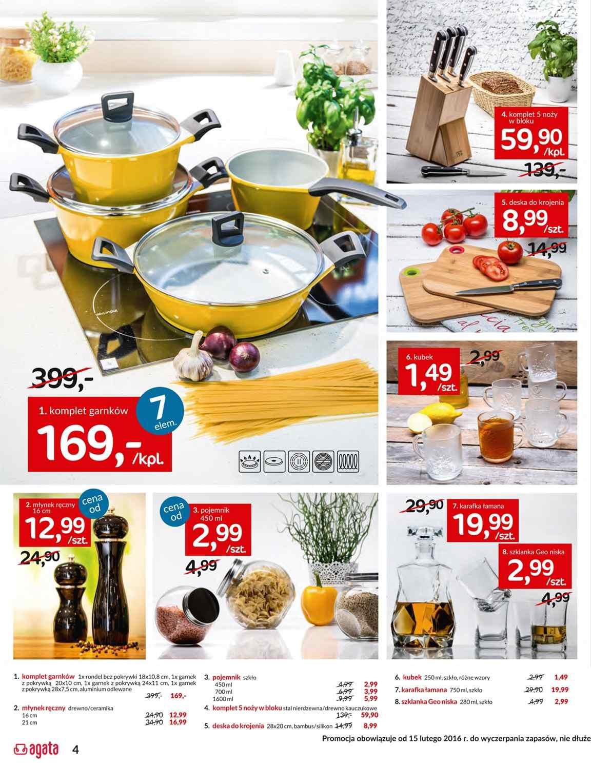 Gazetka promocyjna Agata str. 4