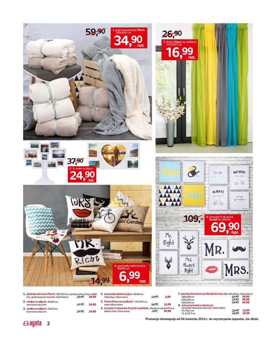 Gazetka promocyjna Agata str. 2