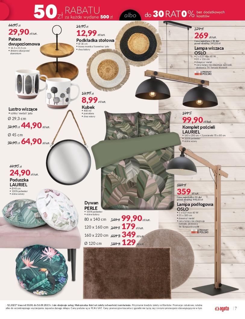 Gazetka promocyjna Agata str. 7