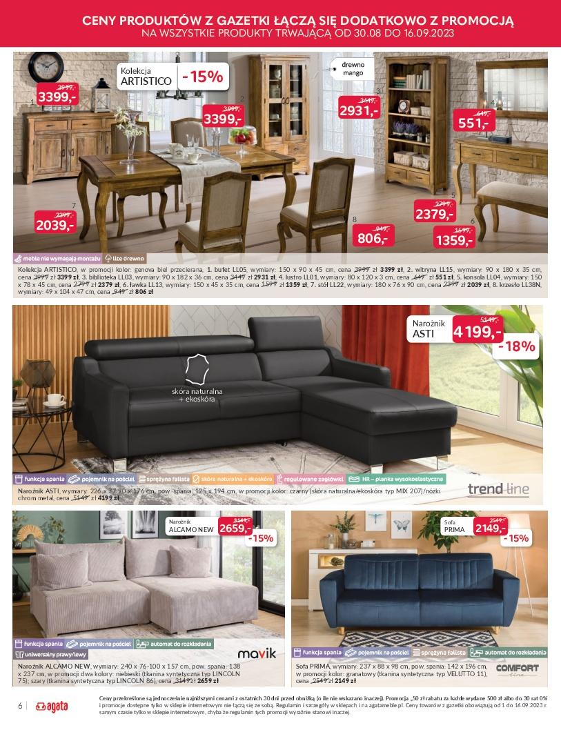 Gazetka promocyjna Agata str. 6