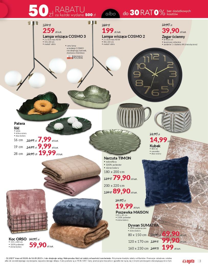 Gazetka promocyjna Agata str. 3