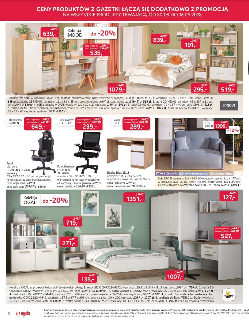 Gazetka promocyjna Agata str. 8