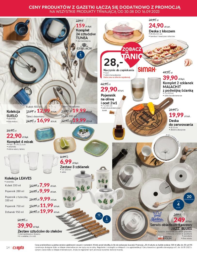 Gazetka promocyjna Agata str. 14