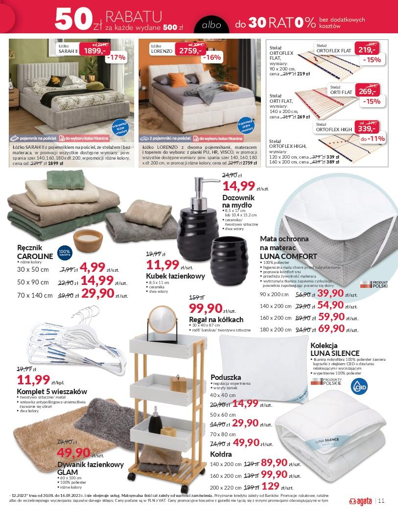 Gazetka promocyjna Agata str. 11
